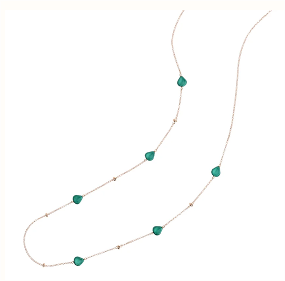 Collana Rosso Prezioso Donna Semino d'Amore in Argento CI00557SE TOURMALINE VERDE - CI00557SE TOURMALINE VERDE